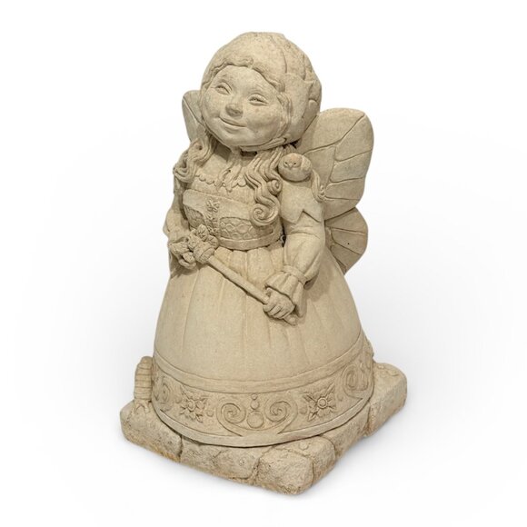 1998 "Woods Fairy" Garden Sculpture Signed by George Carruth of Carruth Studio - Picture 3 of 15